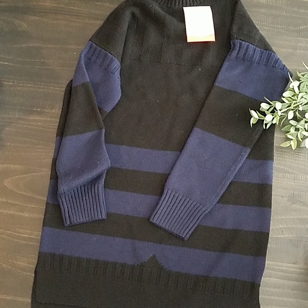 NWT Women's Hunter Original Half Stripe Wool Sweat